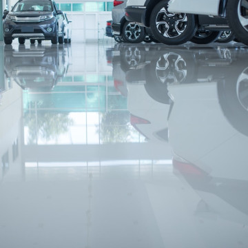 Showroom Floor Epoxy Resin Floor Paint