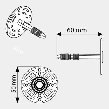UberSeal Plaster Plugs - 60mm | Resincoat